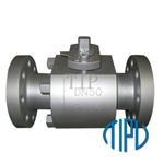 Metal seated ball valve